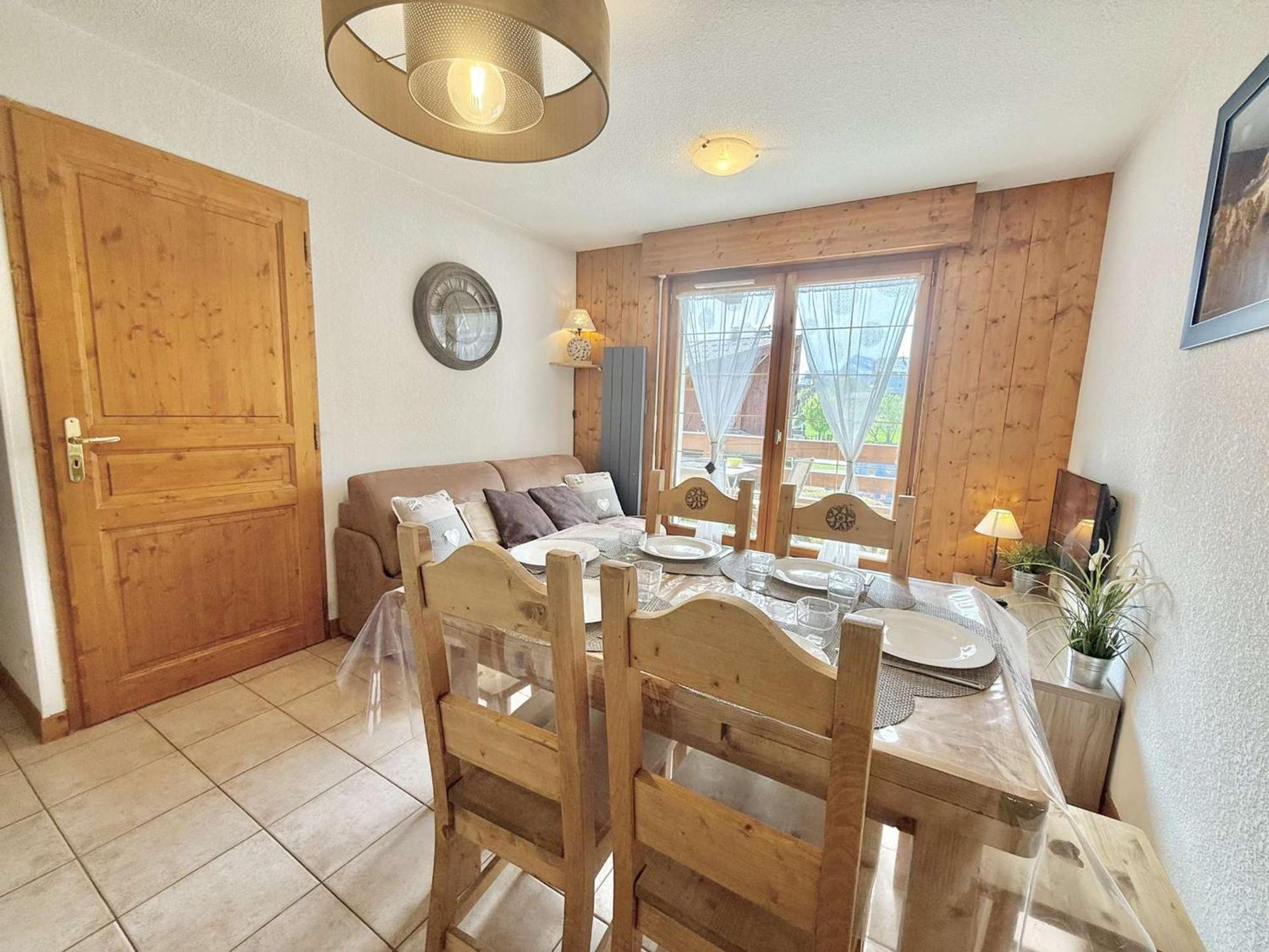 Appartement 2 Pieces Cabine A Praz-Sur-Arly - 6 Personnes Avec Parking - Fr-1-603-10 Exterior foto